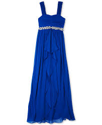 Bcx Girls Jeweled Maxi Dress Kids Girls 7 16 Macy S Girls Dresses Pretty Dresses For Kids Girls Maxi Dresses