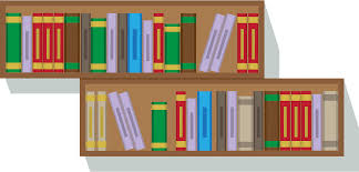Office wall bookshelf clipart png image. Bookshelf Clipart Transparent Clipart World