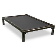 How to make a dog bed or if you're with a rescue, how to make a pile of dog beds for about $15.00. Kuranda Orthopedic Chewproof Elevated Dog Bed Indoor Walnut Pvc Frame Walmart Com Walmart Com