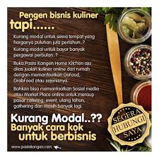 Buat Yang Pengen Punya Usaha Sendiri Tapi Kendala Modal Bisa Hubunggi Saya Karena Di Pasta Kangen Bisa Wujudkan Impian Kalian Semua Modal Kurang Dari 10 J Pasta