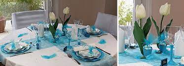 Deco De Table Bleu Turquoise Et Blanc I Table De Ceremonie Turquoise Et Blanc Decoration Blanc Decoration Table Anniversaire Deco Voiture Mariage