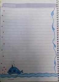 Pin By همسة صورة On Trimming Page Borders Design Colorful Borders Design Floral Border Design