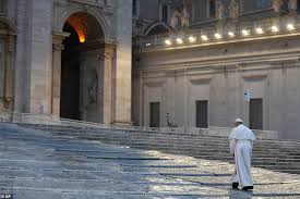 This papal blessing dates back to the time of the roman empire. Coronavirus Pope Francis Delivers Urbi Et Orbi Global Blessing Daily Mail Online