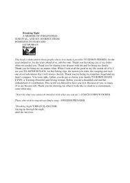 Memoirs are written for many, many reasons. Breaking Night A Memoir Of Forgiveness Survival And