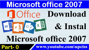 How To Download Install Ms Office 2007 100 Free Full Version Youtube
