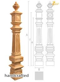 5 out of 5 stars (735) $ 10.95. Square Oak Newel Post Etsy In 2021 Staircase Railing Design Wooden Stairs Newel Posts