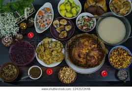 There's some debate over what the seven fishes represent. Traditional Lithuanian Christmas Eve Dinner Kiukai Also Liikai Traditional Lithuanian Dish Served Kios Traditional Christmas Stock Photo C Fotomem 232651266 How About One Of These 45 Christmas Eve Dinner Ideas
