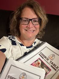 Baking with my new granddaughter