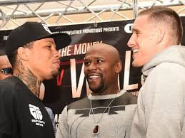 Gervonta tank davis is a professional boxer and the current wba super featherweight champion, born on november 7, 1994 and raised in baltimore, maryland. Gervonta Davis Talks A Good Fight But Floyd Mayweather Jr Steals Limelight Boxing The Guardian