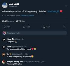 Born and raised in philadelphia. Meek Mill And Girlfriend Welcome Child On His 33rd Birthday All Naija Media