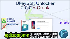 Ukeysoft unlocker 2 full gratis el software elimina el id de apple y el código de pantalla, el desbloqueo, touch id, face id de tu iphone/ipad/ipod touch. Ukeysoft Unlocker 2 0 0 Crack Zcteam Id Free Download