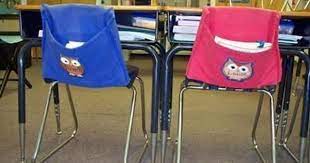 sewing pattern for school chair organizer chair pockets student chair pockets desk organization diy