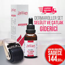 Jellian Dan Bir Kampanya Daha Dermaroller Set Selulit Ve Catlak Giderici Portakal Gorunumunden Kurtulun 1 5mm Dermaroller C Selulit Cilt Bakimi Serum