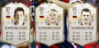 Bastian schweinsteiger is a true german legend with eight bundesliga titles to his name, along with. Fifa 21 News On Twitter Schweinsteiger Icon Ratings Baby 87 Lm Mid 89 Prime 91 That Prime Fifa21