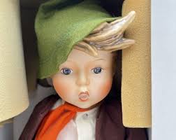 M. J. Hummel 15" Lost Sheep Boy Doll With Accessories Vtg 80s Goebel