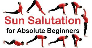 Surya Namaskar Sun Salutation For Absolute Beginners With Breathing Instructions Youtube Surya Namaskar Absolute Beginners Sun Salutation