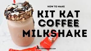 Breville grind control coffee maker. Kit Kat Coffee Milkshake Coffeesphere