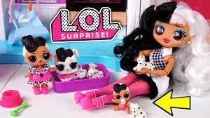Tiene que ir a una fiesta y necesita que le dejas el pelo lo más guapo posible. La Familia Lol Omg Dollie Tienen Nuevos Cachorritos En Casa De Barbie Youtube