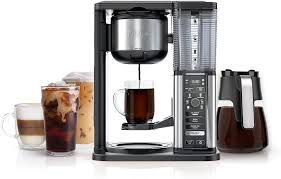 10 cups of coffee to oz. Amazon Com Ninja 10 Cup Specialty Coffee Maker With 50 Oz Glass Carafe Stainless Steel Kitchen Dining