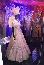 Queen Mother Ramonda Black Panther Ceremonial White Dress Black Panther Costume Black Panther Queen Mother