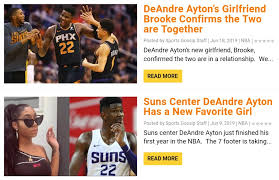 Deandre ayton, expected by many to be the no. Deandre Ayton Appears To Be Back With His Ex Girlfriend Anissa Evans Sports Gossip