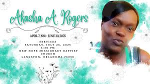 Celebration of life for Akasha Rogers