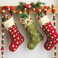 Let the christmas snow fall over your desks this year end. 75 Christmas Stockings Decorating Ideas Shelterness