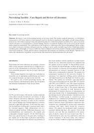 Here is a little education on myositis. Pdf Necrotizing Fasciitis Case Report And Review Of The Literature