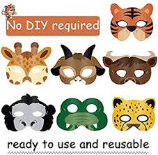 Maybe you would like to learn more about one of these? 16 Piece Animal Masks Animal Costume Party Favors With 16 Different Animal Face For Petting Zoo Farmhouse Jungle Safari Theme Birthday Party Halloween Masks Dress Up Party Supplies Amazon Ae Home