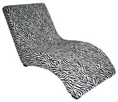 Buy products such as dhp beverly wave adjustablememory chaise lounges are long couches with armrests on one side comfortable, versatile and stylish, chaise lounge chairs are a great way to add seating to nearly any space. Modern Zebra Print Chaise Contemporary Indoor Chaise Lounge Chairs By Virventures