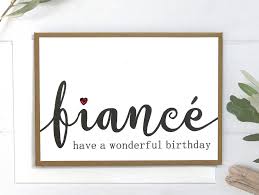 Birthday Gift For Fiancee Excited To Share This Item From My Etsy Shop Romantic Fiance Birthday Card Birthday Card For Fi Fiance Birthday Card Birthday Cards For Him Gifts For Fiance