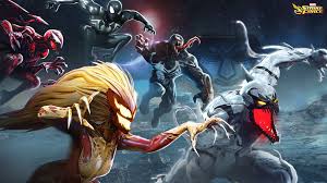 Carnage was once a serial killer known as cletus kasady, and became carnage after merging with the offspring of the alien symbiote called venom during a prison breakout. Symbiote Attack Wallpaper Marvelstrikeforce