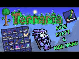 Terraria apk mod is a land of adventure! Terraria Android Mod Apk Free Craft Mod Menu And All Items Map Youtube