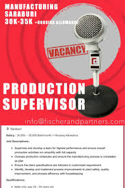 Production Supervisor Recruitment Agencies Executive Search Recruitment Company