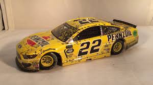 Nascar champion joey logano has got behind the wheel of a classic ford model t, one of the first affordable road cars ever built. Nascar 2018 Joey Logano 22 Pennzoil Darlington Throwback 1 24 Car