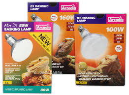 Arcadia D3 Reptile Basking Lamp Bulb Heat Light Uv Uvb Mercury Vapour Ebay