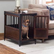 Dog crate end tables the best for 2020. Best Designer Dog Crates That Look Like Furniture Style Living