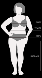 Penningtons Size Chart