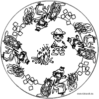 Marchen Mandalas Im Kidsweb De