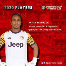 Jun 08, 2021 · 12 gk zaiful nizam 23 mf zulfahmi arifin 21 df zulqarnaen suzliman. Breaking Captain Zaiful Balestier Khalsa Football Club Facebook