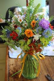 Pin By Margarita On Pretty Photos Jam Jar Flowers Farmgirl Flowers Flower Arrangements Simple