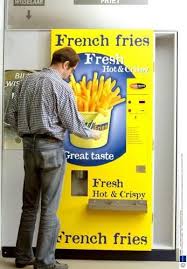 Who Needs A Vending Machine For Fries Vending Machine Food Vending Machines Vending Machine Business