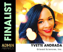 Congratulations Yvette Andrada with Gilead Sciences, Inc.,