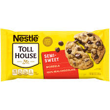 nestle toll house semi sweet chocolate chip morsels 12 oz