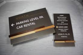 custom hotel direction signage hotel signage signage signage design