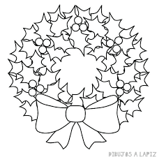 Corona De Adviento Para Colorear