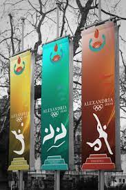 The tokyo olympics will officially begin on friday with an opening ceremony that begins at 7 a.m. Olympic Design Alexandria 2020 Banners And Pictograms Emblem Egypt Olympics Symbolism Imagery Graphic Design Illustrati Pictogram Imagery Alexandria