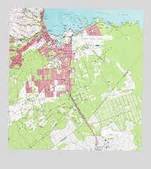 Street Map Of Hilo Hawaii Hilo, Hi Topographic Map - Topoquest