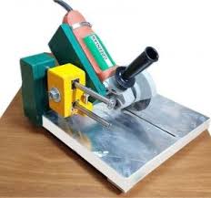 Sliding Angle Grinder Stand Homemade Sliding Angle Grinder Stand Constructed From Plywood Steel Rod Linear Ball Bearings Sheetmetal And Hardware