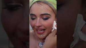 Sabrina SHIVERS filming pool scene for espresso